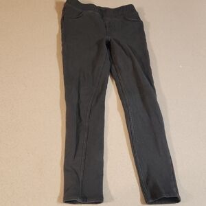 Jumping Beans Black Kids Leggings Size Girls 7